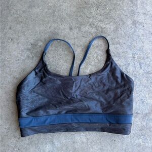 ZYIA Black and Blue Sports Bra